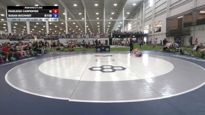 100 lbs Paisleigh Carpenter, Oklahoma vs Susan Buchheit, Ohio Red