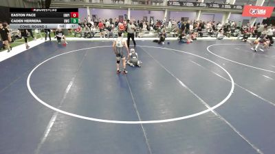 Junior Boys - 113 lbs Cons. Round 2 - Easton Pace, Empire vs Caden Herrera, Driller Wrestling Club