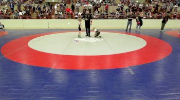 46 lbs Round Of 16 - Brooklyn McLeod, Bison Takedown Wrestling Club vs Jason Goddard, Georgia