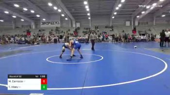 113 lbs Prelims - Matthew Carrozza, CT vs Trevor Hisey, OH