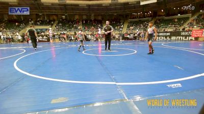 76 lbs 5th Place - Joseph Cervantes, Dethrone vs Alexander Douglas, Predator Wrestling