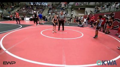 58 lbs Final - Kevin Harris, HURRICANE WRESTLING ACADEMY vs Ronnie Leyba, Team Tulsa Wrestling Club
