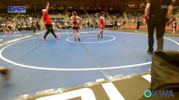 112 lbs Quarterfinal - Tsi-Sdu Christie-Vangen, Fort Gibson Youth Wrestling vs Mylee Johnson, Tulsa Blue T Panthers