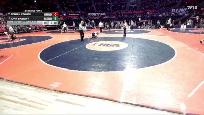 2A 126 lbs Cons. Round 3 - Adrian Cohen, Deerfield (H.S.) vs John Sheehy, Niles (Notre Dame)