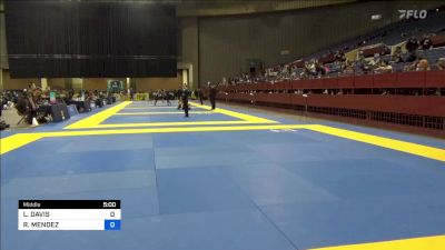 LEON DAVIS vs RICARDO MENDEZ 2023 Pan IBJJF Jiu-Jitsu No-Gi Championship