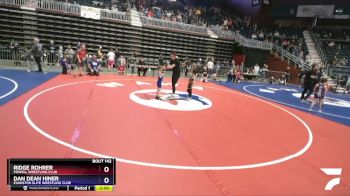 49 lbs Cons. Round 2 - Ridge Rohrer, Powell Wrestling Club vs Dan Dean Hiner, Evanston Elite Wrestling Club