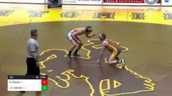 125 lbs Sidney Flores, Air Force vs Cole Verner, Wyoming