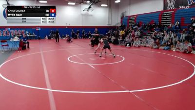 110 lbs Anna Lackey, Lock Haven University vs Myra Bair, Wisconsin - Oshkosh