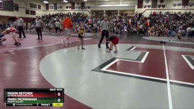 PW-11 lbs Quarterfinal - Mason Ketchen, VS Viking Wrestling Club vs Owen Packingham, Marion Wolves