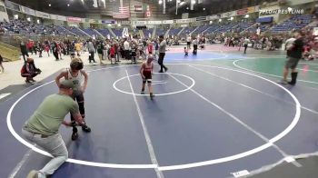 73 lbs Rr Rnd 2 - Aleczander Luttig-Lovings, NE Boyz vs Bryson Zunich, Badlands Elite