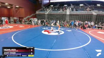 106 lbs Semifinal - Michael Keith, Natrona Colts Wrestling vs Wyatt Mason, Touch Of Gold Wrestling Club