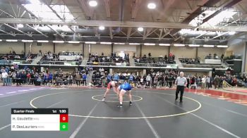 220 lbs Quarterfinal - Hayden Gaudette, Mt. Anthony vs Patrick DesLauriers, Ashland