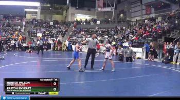 85 lbs Champ. Round 2 - Easton Enyeart, Moen Wrestling Academy vs Hunter Wilson, Victory Wrestling