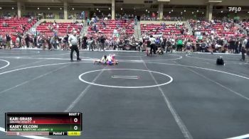 60 lbs Round 3 (6 Team) - Kari Grass, Greater Heights vs Kasey Kilcoin, Nebraska Wrestling Academy