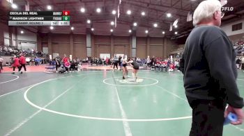 145 lbs Champ. Round 2 - Cecilia Del Real, Grain Valley vs Madison Lightner, Fort Osage