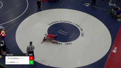 132 lbs Round Of 64 - Nathan Chambers, Chambersburg vs Landon Hoffer, Connellsville