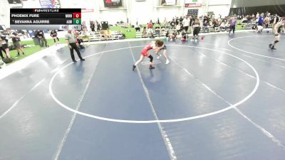 Junior Girls - 115 lbs Cons. Round 4 - Phoenix Fure, Minnesota vs Sevanna Aguirre, Arizona Girls Wrestling