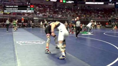 1A-165 lbs Cons. Semi - Holden Koele, Woodbury Central vs Treynor Cose, Coon Rapids-Bayard