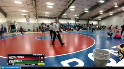 145 lbs Cons. Round 4 - Jake Coziahr, Glenrock vs Justen Foster, Hulett