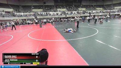 70 lbs Cons. Round 4 - Oliver Ohly, Wrestling Factory vs Jace Perman, Oconto