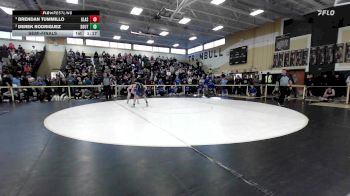 126 lbs Semifinal - Brendan Tummillo, Glastonbury vs Derek Rodriguez, Southington
