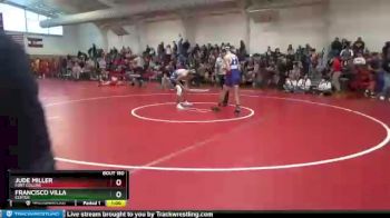 120 lbs Cons. Round 1 - Jude Miller, Fort Collins vs Francisco Villa, Center