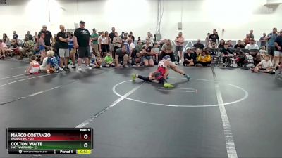 80 lbs Round 1 (4 Team) - Marco Costanzo, Validus WC vs Colton Waite, Mat Warriors