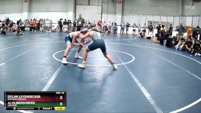 125 lbs Champ. Round 3 - AJ Dubendorfer, Whitmer vs Dylan Leyendecker, Michigan Premier