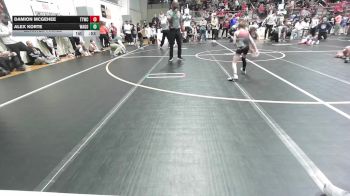 52 lbs Quarterfinal - Damion McGehee, Team Tulsa Wrestling Club vs Alex Korte, Wagoner Takedown Club