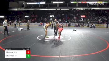 220 lbs 3rd Place - Cameron Dubose, Yelm vs Sofian Hammou, North Kitsap