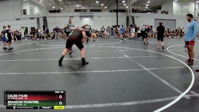 285 lbs Round 3 (8 Team) - Caleb Tyler, GT Apocalypse vs Brandon McEntire, Grit Mat Club