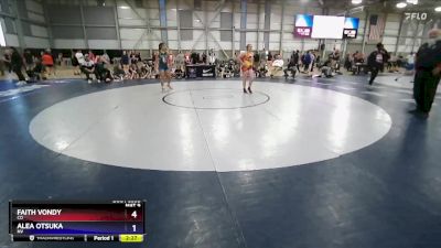 59 lbs Cons. Round 3 - Faith Vondy, CO vs Alea Otsuka, NV