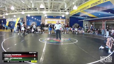 132 White Quarterfinal - Steven Thompson, Celebration vs Obby Encarnacion, South Dade