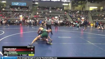 125 lbs Cons. Round 3 - Will Atkinson, Beaver Creek Wrestling vs Holden Koele, WC Takedown Club