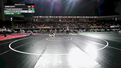 174 lbs Consi Of 32 #2 - Owen Scott, Treasure Valley vs Tyler Woodworth, Colorado State