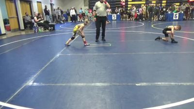 65 lbs Consy 5 - Luke Bryant, Titusville vs Micah Duncan, Westshore