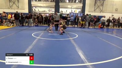 80 lbs Consy 4 - James Sowa, North Allegheny vs Clifford Greenwood, Berks Catholic