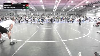 132 lbs Rr Rnd 3 - Aidan Lee, Blue Wave vs Nathan Steger, 4M Strength
