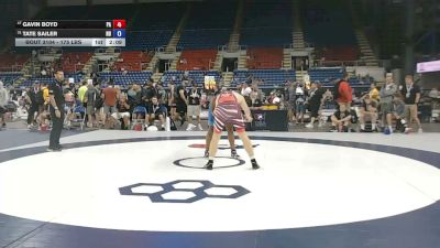 175 lbs Cons. Sub-rd Of 16 - Gavin Boyd, Pennsylvania vs Tate Sailer, North Dakota