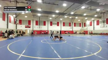 130 lbs Cons. Round 6 - Mayzie Beardall, Eagle vs Kali Waggoner, Tri-Valley