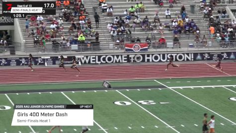 Middle School Girls' 400m, Semi-Finals 1 - Age 14