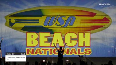 Louisiana Cheer Force - Pink [2022 Junior--Div 1 Day 2] 2022 WSA Beach Nationals