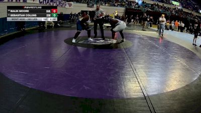 285 lbs Consi Of 4 - Malik Moore, Darlington vs Sebastian Collins, Seneca