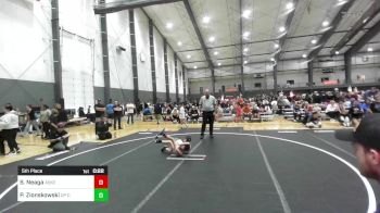 58 lbs 5th Place - Sean Neaga, Askeo International Mat Club vs Paxton Zionskowski, UP Outlaws