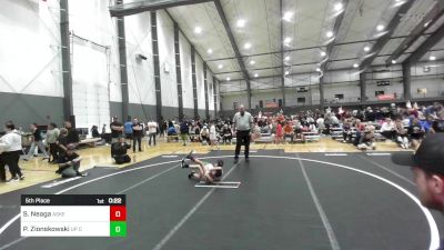 58 lbs 5th Place - Sean Neaga, Askeo International Mat Club vs Paxton Zionskowski, UP Outlaws