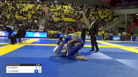 GABRIEL ALMEIDA vs HUGH FLETCHER 2018 World IBJJF Jiu-Jitsu Championship