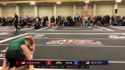 Maddox Wendt vs Simon Osifo 2025 ADCC Charlotte Open