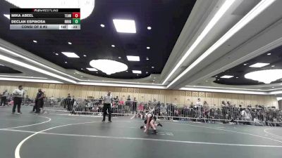 54 lbs Consi Of 8 #2 - Mika Abeel, Team Aggression vs Declan Espinosa, Rough House