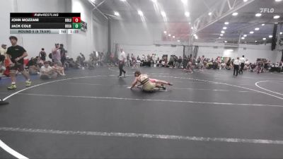 132 lbs Round 5 (6 Team) - John Mozzani, Kraken Blue vs Jack Cole, BECA