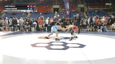 113 lbs Champ. Rd Of 128 - Dane Padilla, NM vs Analu Woode, HI